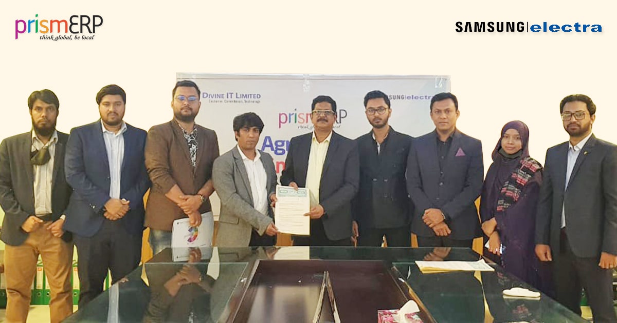 sumsung electra signing up with divine it limited