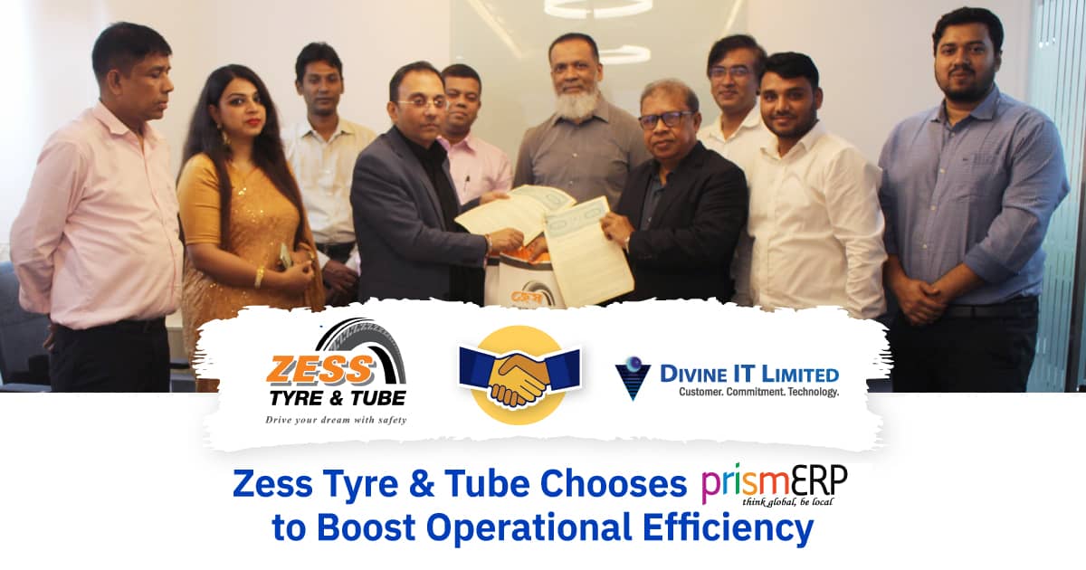 Zess Tyre & Tube Chooses PrismERP to Boost Operational Efficiency